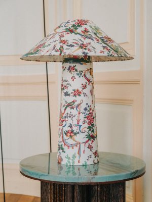 lampe toile de jouy